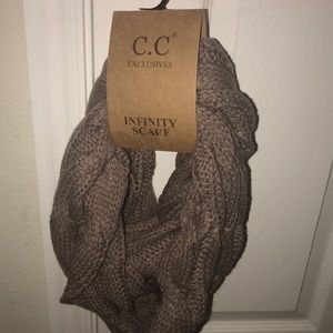 C. C exclusives Infinity scarf